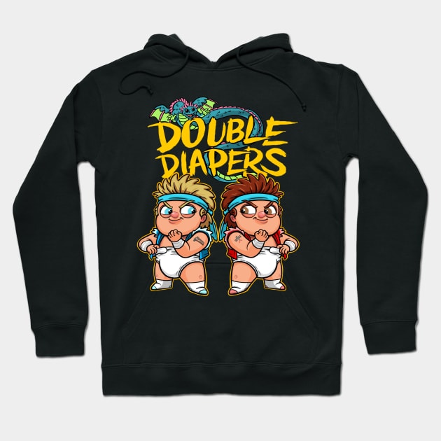 Double Diapers Hoodie by itsbillmain